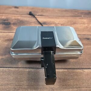 CucinaPro Pizzelle Maker Electric Press Silver Good Traditional Italian Cookies